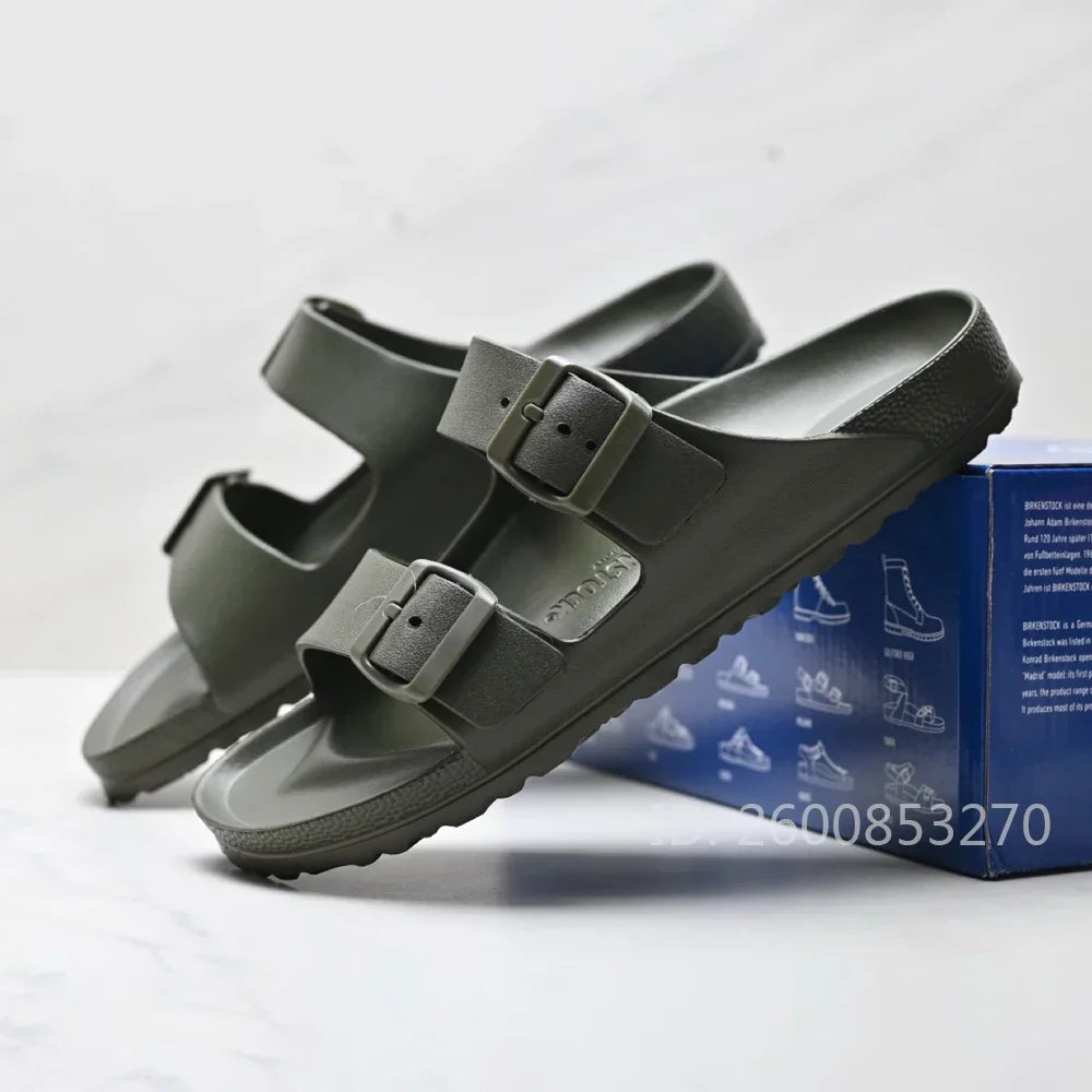 Brand Slippers Soft Sandals Women Beach Casual Shoes Arizona EVA Slides Original Men Flip-flop Summer Sandal For Women Men