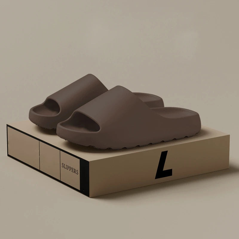Casual Innovative Design Shoes Men Eva Soft-soled Lightweight Home Slippers High-quality Exclusive Brand Slides In Stock